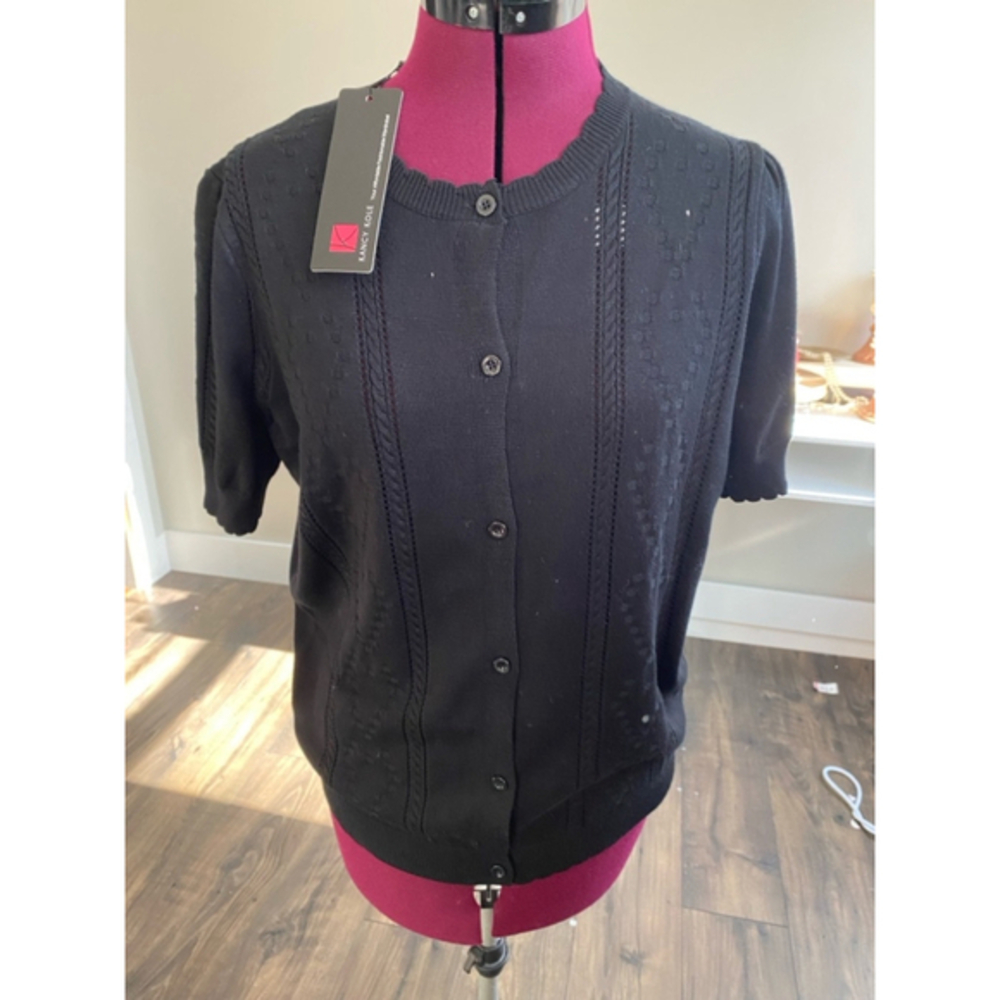 🤩 2 For 25 🤩 NWT Kancy Kole Cardigan Large
